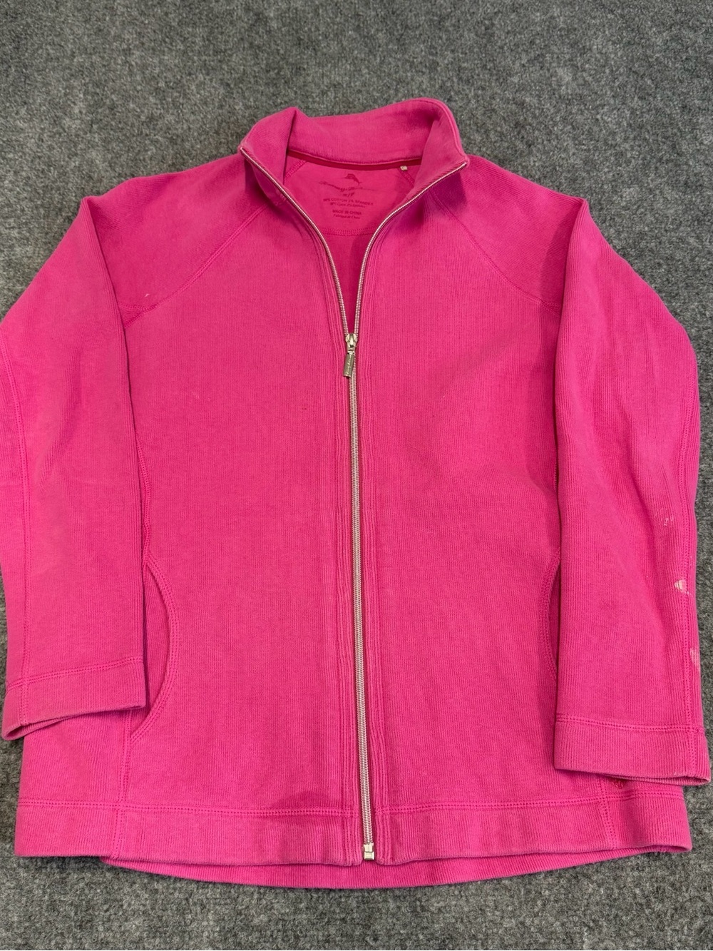 Tommy Bahama women’s Bright Fuchsia Full-Zip Jacket